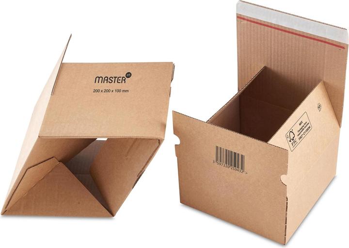 Antalis Shipping box with automatic bottom 21 x 18 x 13 cm, 20 pieces