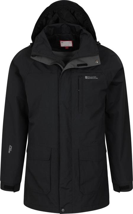 Immagine prodotto Mountain Warehouse Glacier II Giacca Impermeabile Lungo Uomo (L)