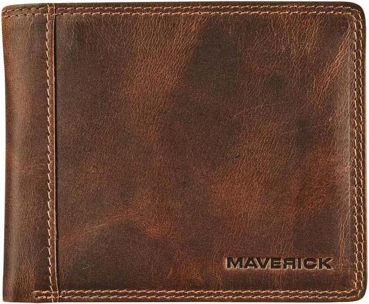 Maverick Portemonnaie Leder vintage braun