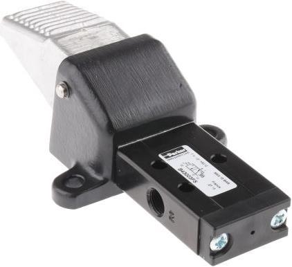 Actual product image Parker G1/8 3/2 foot/spring valve