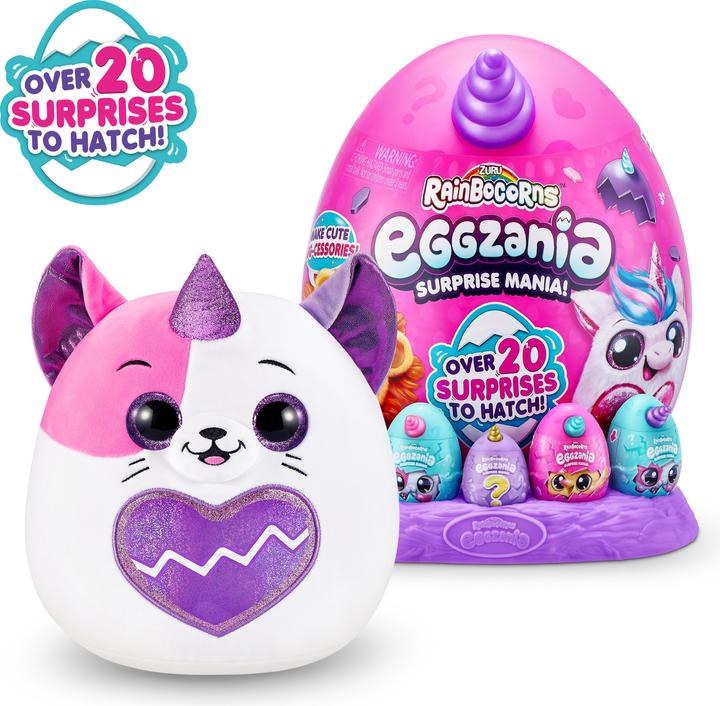 Produktbild Zuru Rainbocorns - Eggzania S1 (28.50 cm)