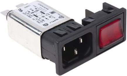 Produktbild Bulgin Filter IEC-Stecker Schalter 2p