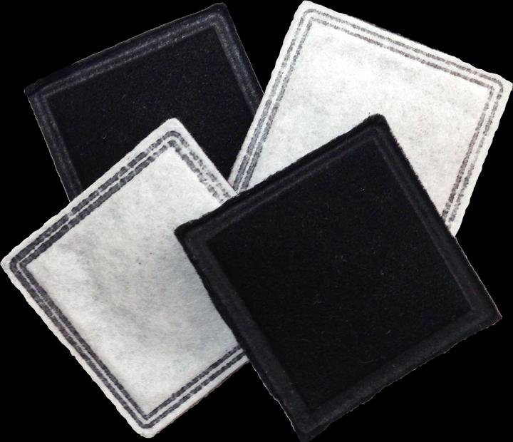 PetSafe Filtre à charbon Drinkwell® de rechange (lot de 4) : fontaines avec flux d'eau pour animaux de compa