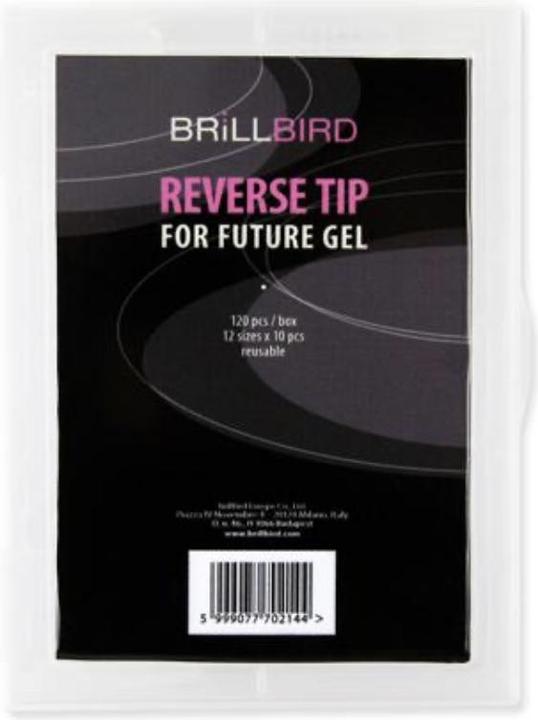 Produktbild BrillBird Future Gel Reverse Tip 120Stk. (Nagellacktrockner)