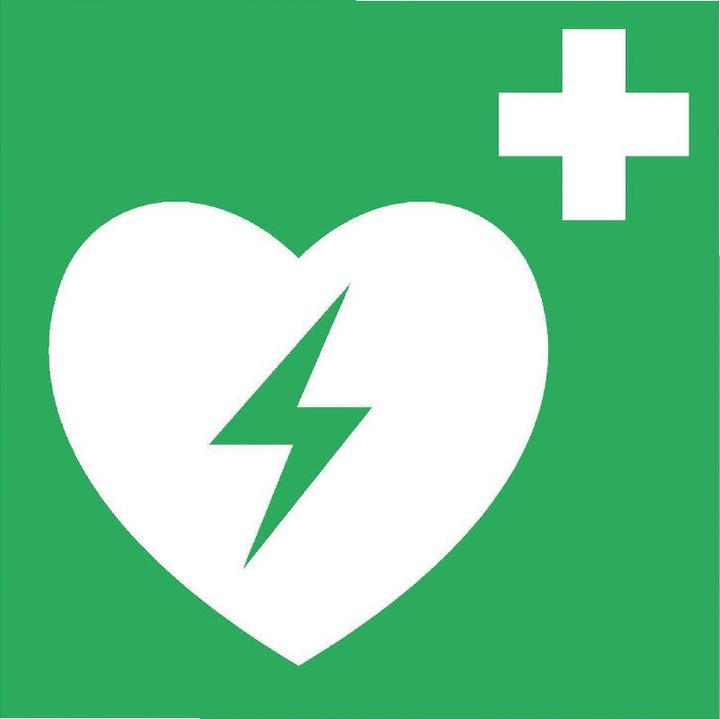 BRW Hinweisschild Automatisierter externer Defibrillator