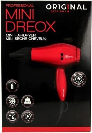 Immagine prodotto Sinelco Asciugacapelli Dreox Dreox Red Mini