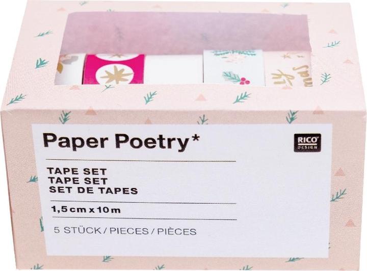 Actual product image Rico Design Tape Set,Jolly Chr.Pastel.99001-73-62