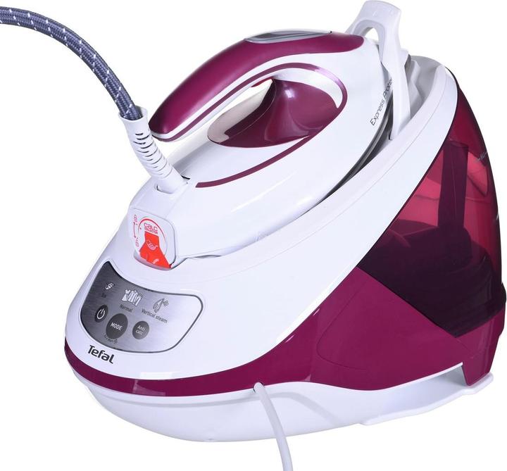 Produktbild Tefal Express Protect SV9201E0 Dampfbügelstation Durilium AirGlide Autoclean soleplate Violett (2800 W, 130 g/min)