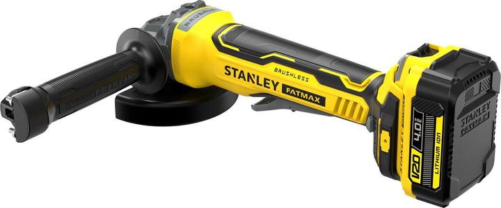 Produktbild Stanley ST-WINKELSCHLEIFER V20 2x4.0Ah 125mm SFMCG700M2K (125 mm)