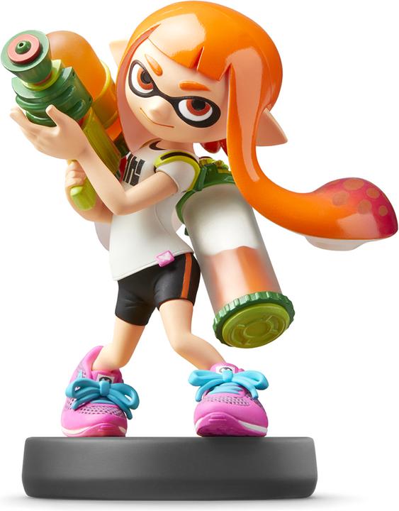 Actual product image Nintendo amiibo Super Smash Bros. - Inkling Girl (3DS XL, Wii U, 3DS)