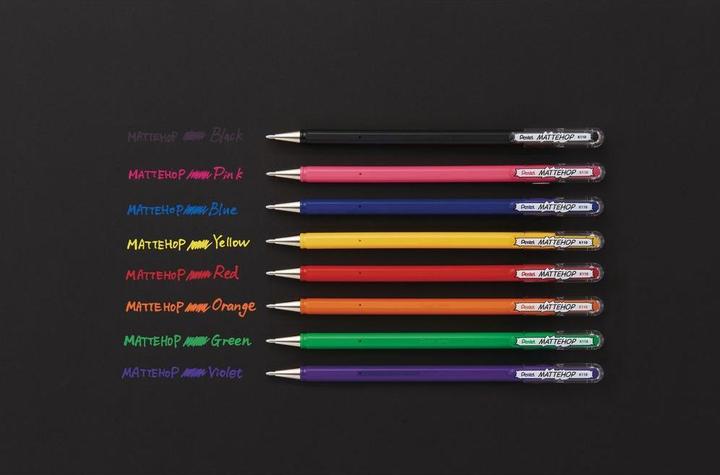 Actual product image Pentel Gel rollerball pen Mattehop (Orange, 1 x)