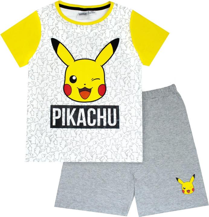 Pokémon Schlafanzug Mit Shorts Jungen