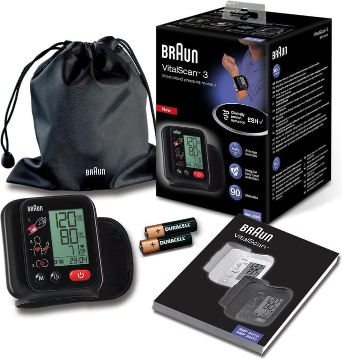 Immagine prodotto Braun VitalScan 3 BBP 2200 (Misuratore di pressione sanguigna da polso)