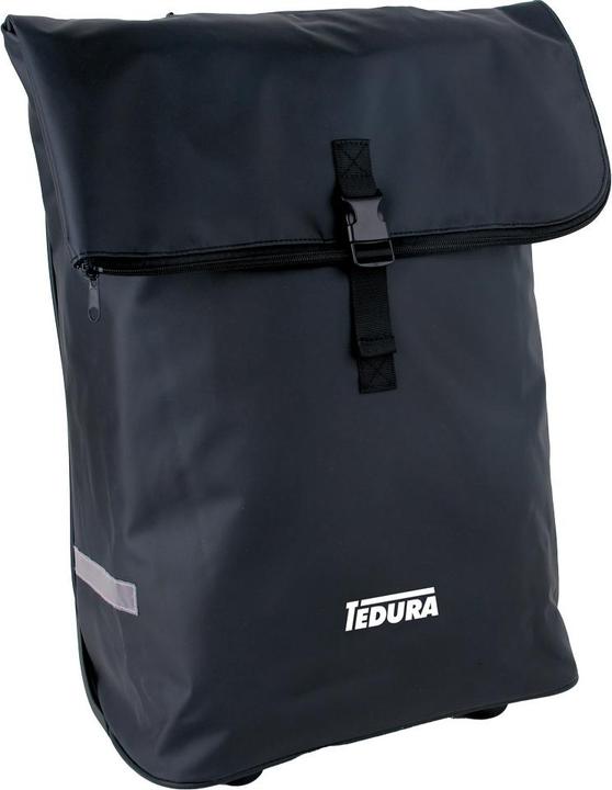 Tedura Fahrrad-Einkaufstasche (26 l, Gepäckträgertasche)
