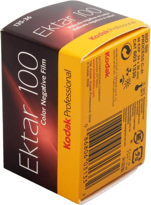 Kodak Ektar 100 Film professionnel 135/36