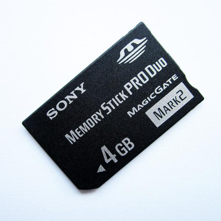 Immagine prodotto Sony Memory Stick Pro Duo (4 GB, Memory Stick Duo)