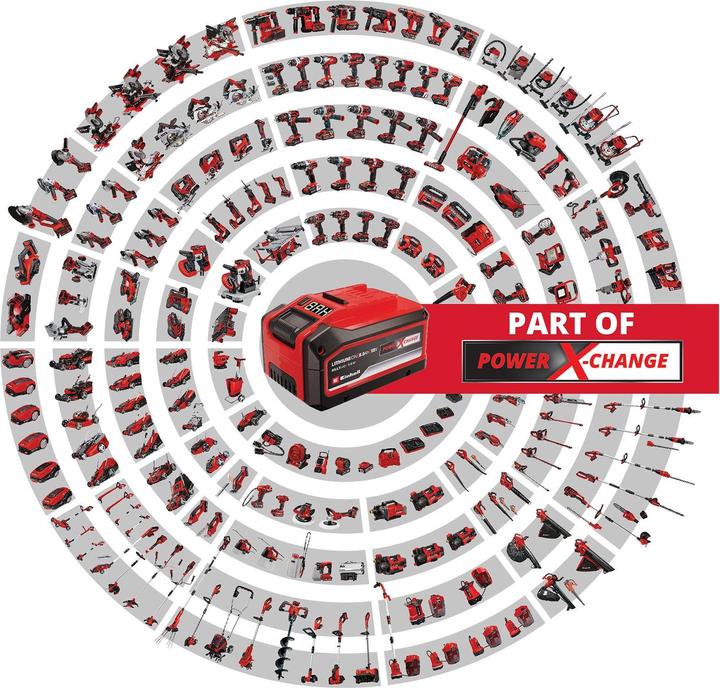 Actual product image Einhell 4600040 GE-PS 18/15 Li BL-Solo Power X-Change 18V Li-Ion cordless chainsaw (Battery chain saw)