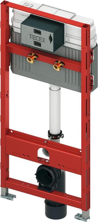 Produktbild TECE TECEprofil WC-Modul mit Uni-Spülkasten für Geberit Publica Ausgussbecken, Bauhöhe 1340mm, 9300366