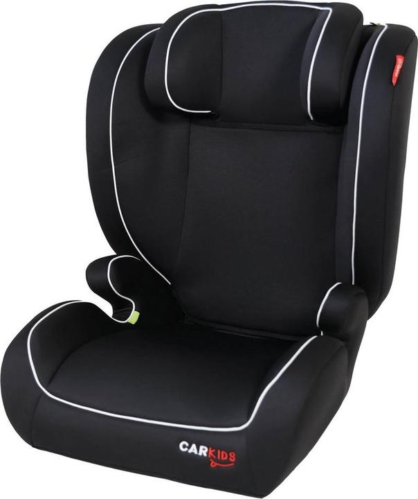 Produktbild Carkids i-Grösse Autositz Frankie 100-150 cm schwarz/weiss (Kindersitzerhöhung, ECE R129/i-Size Norm)