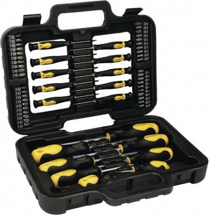 Toolland Schraubenzieher/Bit-Set (Pin-torx, Schlitz, Kreuzschlitz)
