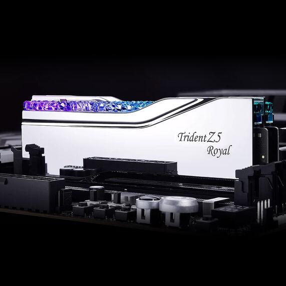 Immagine prodotto G.Skill Tridente Z5 Royal (2 x 32GB, 6400 MHz, RAM DDR5, DIMM)