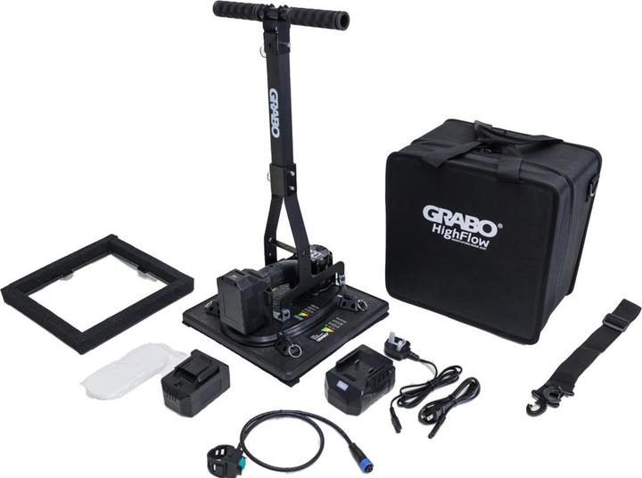 Actual product image Grabo High Flow - Elektrische draagbare vacuÃ¼mzuiger - Handgereedschap - Geschikt voor (130 kg)