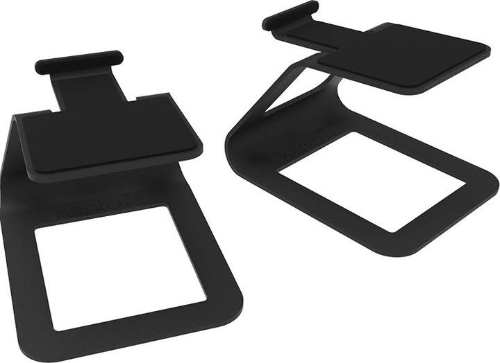 Kanto SE2 Elevated Desktop Speaker Stands for Small Speakers & Compact 2”-3” Studio Monitors | 3.8” (1 Paar, Ständer, Nicht beweglich)
