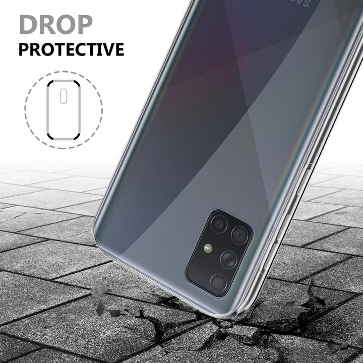 Produktbild Cadorabo TPU 360 Grad Case Cover (Samsung Galaxy A71)