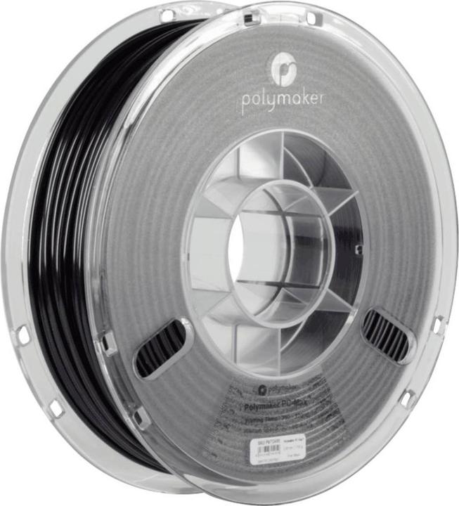 Produktbild Polymaker PC02001 Polymax Tough Filament PC (Polycarbonat) hohe Steifigkeit, hit (Carbon, 1.75 mm, 750 g, Schwarz)