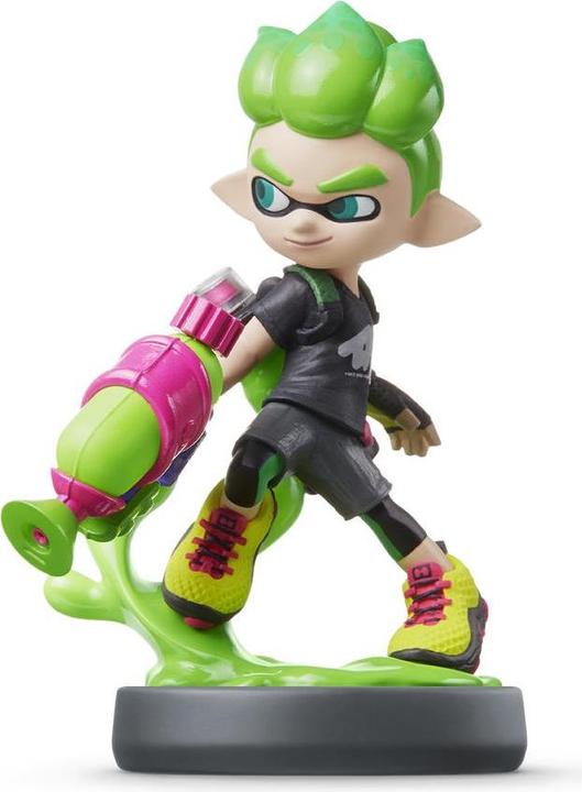 Produktbild Nintendo amiibo Splatoon Inkling Junge (Neon-Grün) (3DS, Wii U, Switch)
