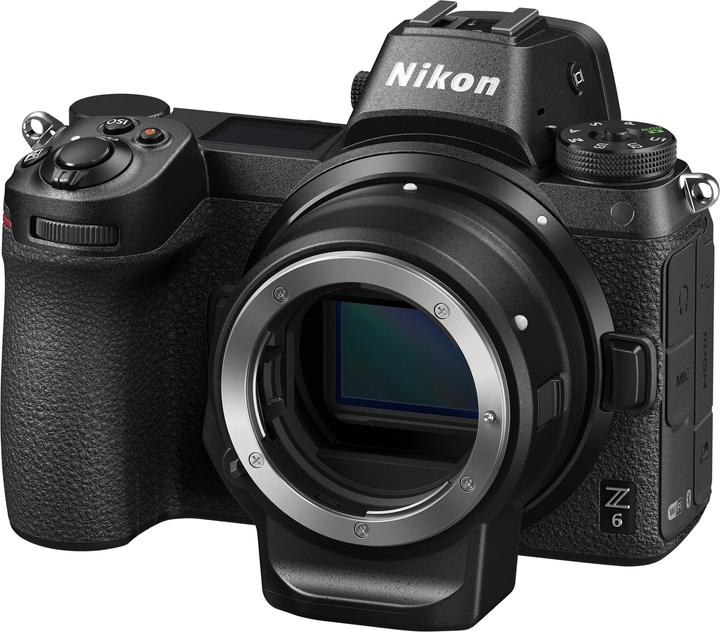 Nikon Boîtier Z 6 + adaptateur pour monture FTZ (24.50 Mpx, Plein format)