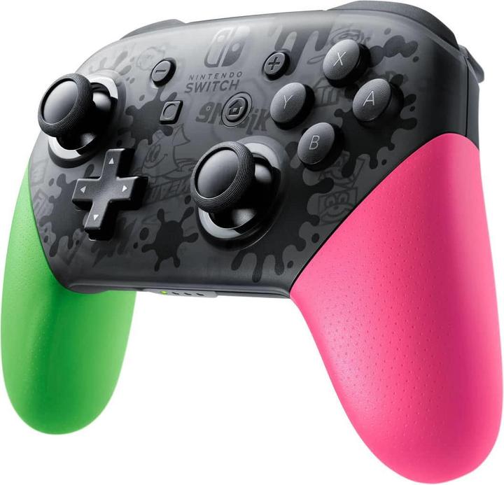 Actual product image Nintendo Switch Pro Controller - Splatoon 2 Limited Edition (Switch)
