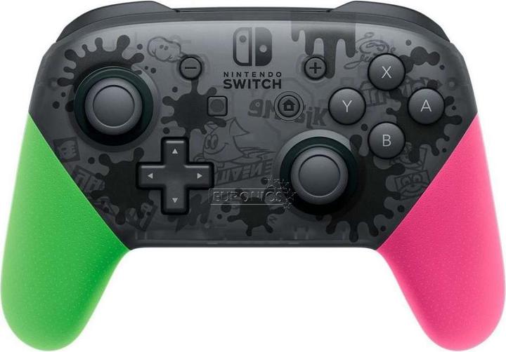 Actual product image Nintendo Switch Pro Controller - Splatoon 2 Limited Edition (Switch)