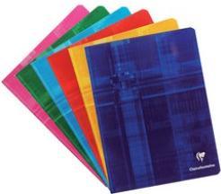 Actual product image Clairefontaine Notebook with ruler (17 x 22 cm, Checked, Hardcover)