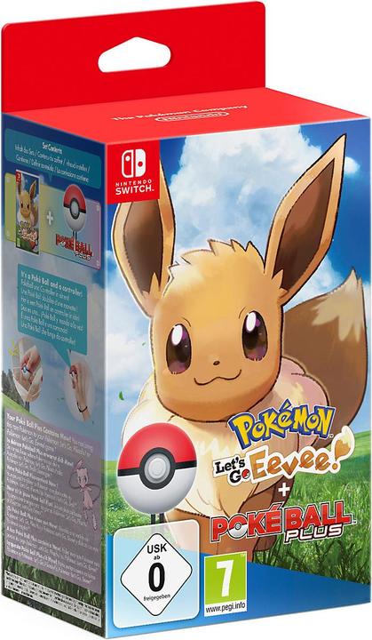 Produktbild Nintendo Pokémon Let's Go, Evoli! + Pokéball Plus (Switch)