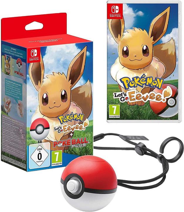 Produktbild Nintendo Pokémon Let's Go, Evoli! + Pokéball Plus (Switch)
