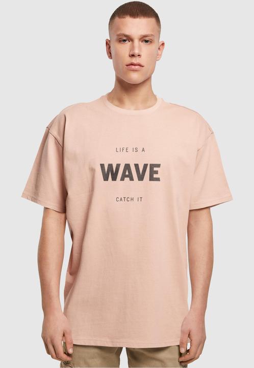Actual product image Merchcode Summer - Life is a wave Heavy Oversize Tee - 116553 (L)