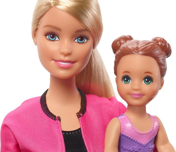 Produktbild Barbie Sport Puppen Spielset - Turntrainerin (blond)