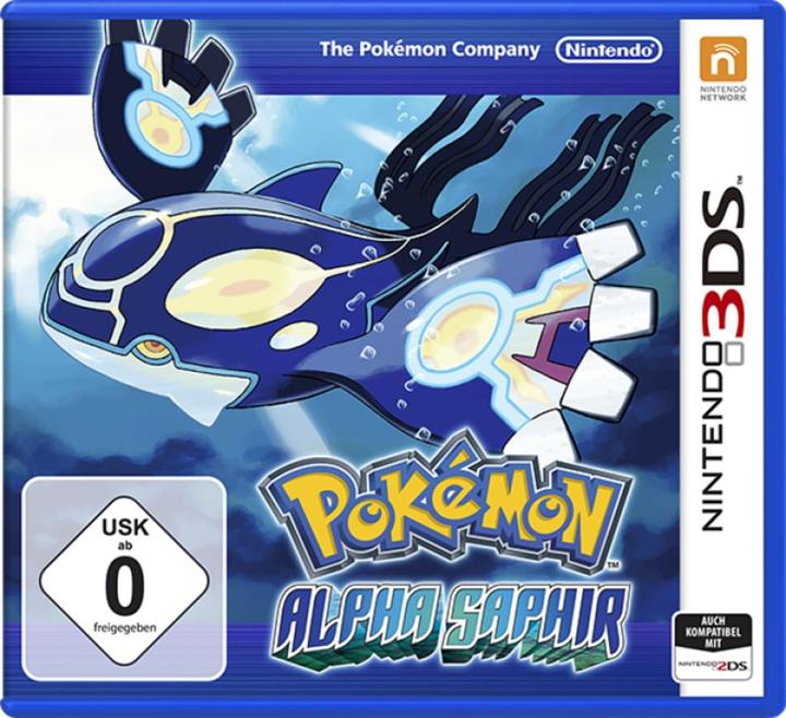 Nintendo Pokémon Alpha Sapphire (3DS, 2DS, 3DS XL, EN)