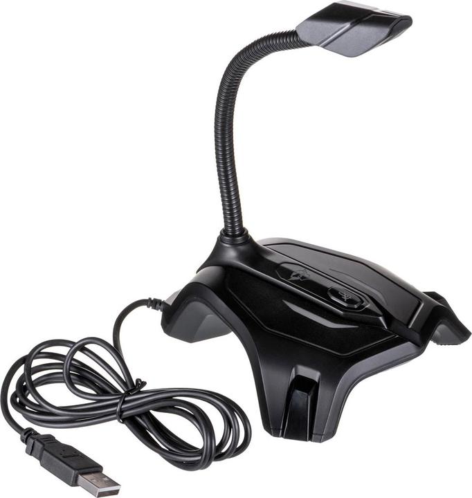 Actual product image Trust GXT 215 Zabi LED Illuminated USB Gaming Microphone
