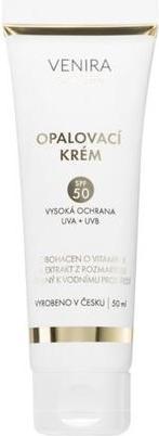 Actual product image Venira Sunscreen SPF 50 with UVA and UVB Filters 50 ml (Suntan cream, SPF 50, 50 ml)