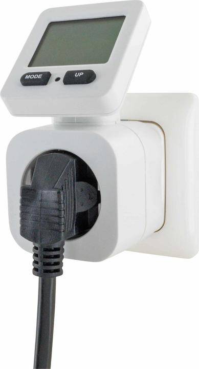 Productafbeelding Schwaiger Energiekostenmeter met flex. Display, wit