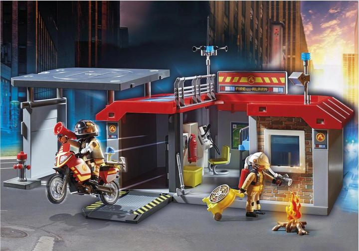 Produktbild Playmobil Mitnehm-Feuerwehrstation (71193, Playmobil City Action)