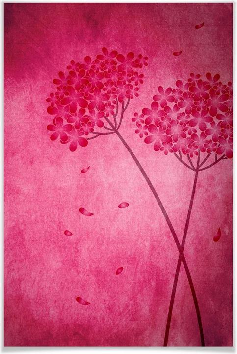 Image du produit Trenddeko Hortensia rose (60 x 90 cm)