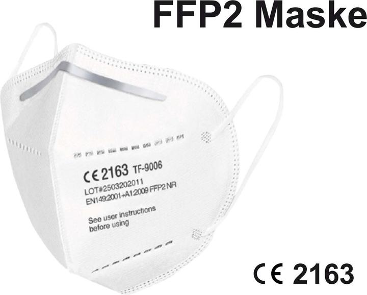 Produktbild Neutral Atemschutzmaske (FFP2, 20 x)