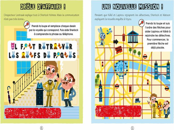 Image du produit Larousse jeunesse Panique chez les lapins! (Français, Lebrun Sandra, 2024)