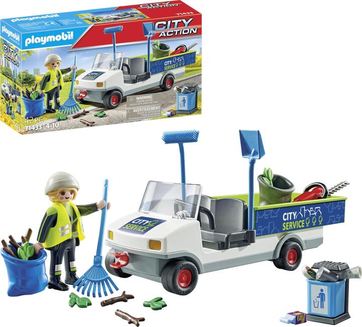 Actual product image Playmobil 71433 City cleaning team (71433, Playmobil City Action)