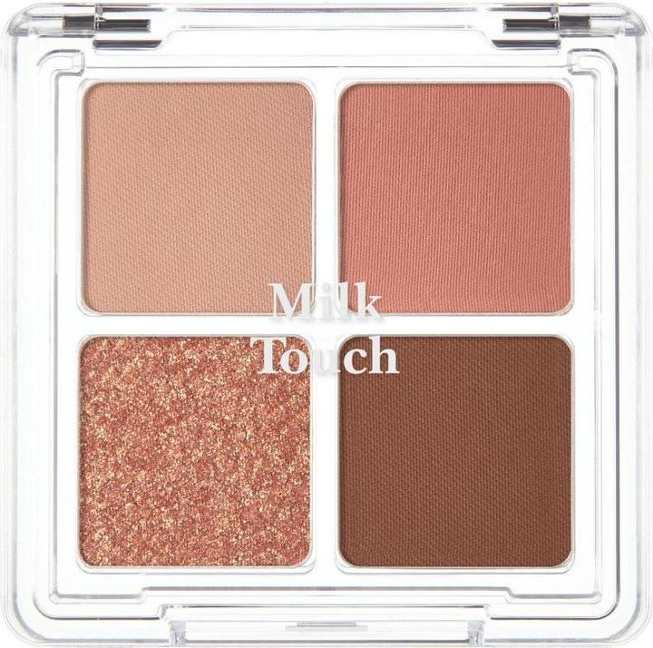 Milk Touch Be my first eye palette:my first rose (Glitzer, Basiston, dunkler Ton, Hauptton)
