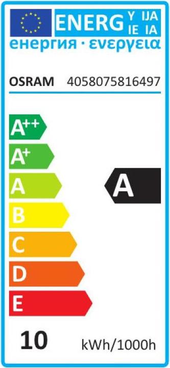 Label énergétique Osram Intelligent (E27, 10 W, 810 lm, 1 x, A)