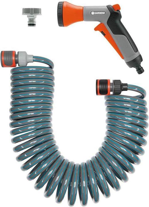 Gardena City Gardening Spiralschlauch-Set (10 m, 9 mm)